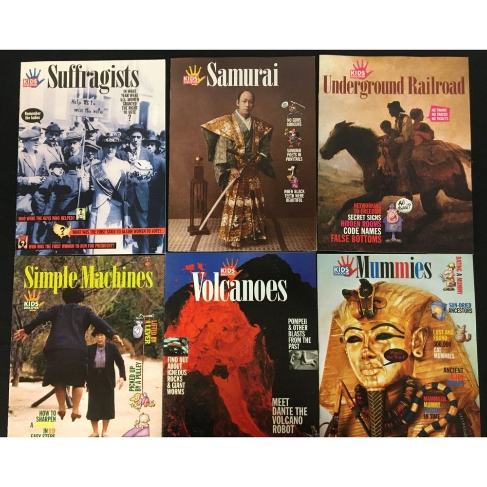 Kids Discover Magazine Lot of 6